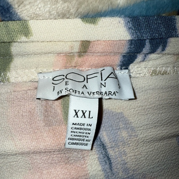 Peplum Top with Long Sleeves Women's - Picture 7 of 8